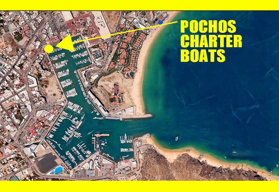 Pochos Boat Dock Location Map